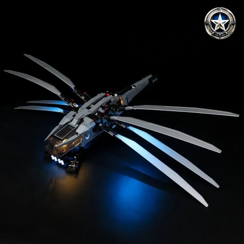 Light Kit Expansion Set for Dune Atreides Royal Ornithopter Model 10327 Building Toy
