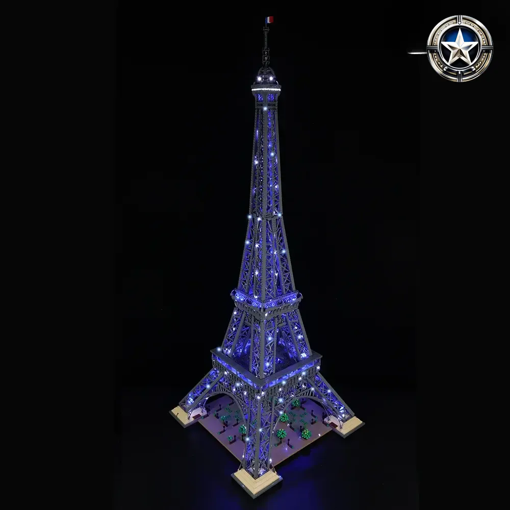 Eiffel Tower Light Kit Compatible with Model 10307 for Enhanced Display Eiffel Tower Light Kit Compatible with Model 10307 for Enhanced Display