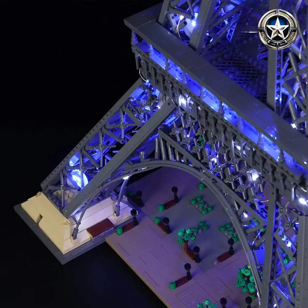 Eiffel Tower Light Kit Compatible with Model 10307 for Enhanced Display Eiffel Tower Light Kit Compatible with Model 10307 for Enhanced Display