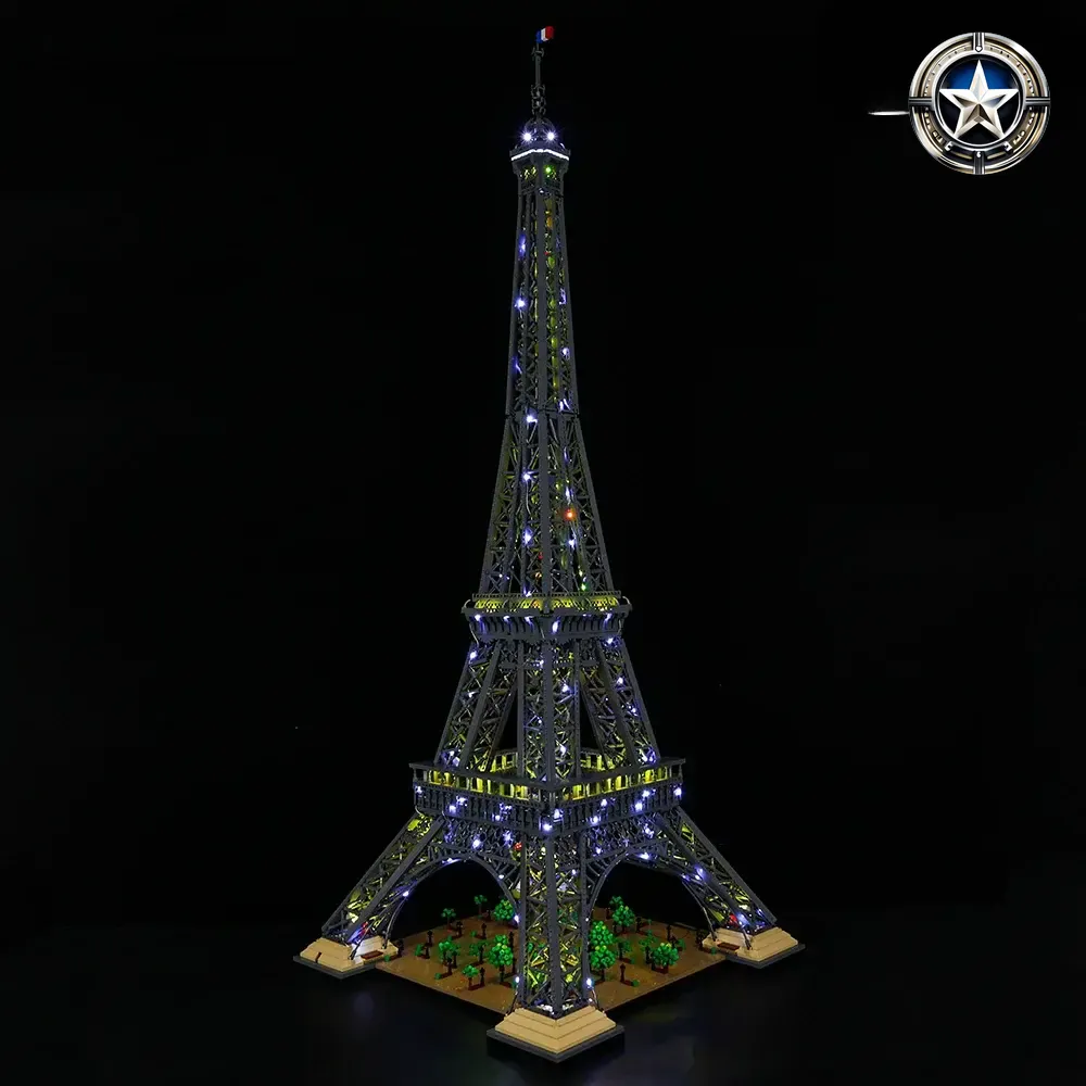 Eiffel Tower Light Kit Compatible with Model 10307 for Enhanced Display Eiffel Tower Light Kit Compatible with Model 10307 for Enhanced Display