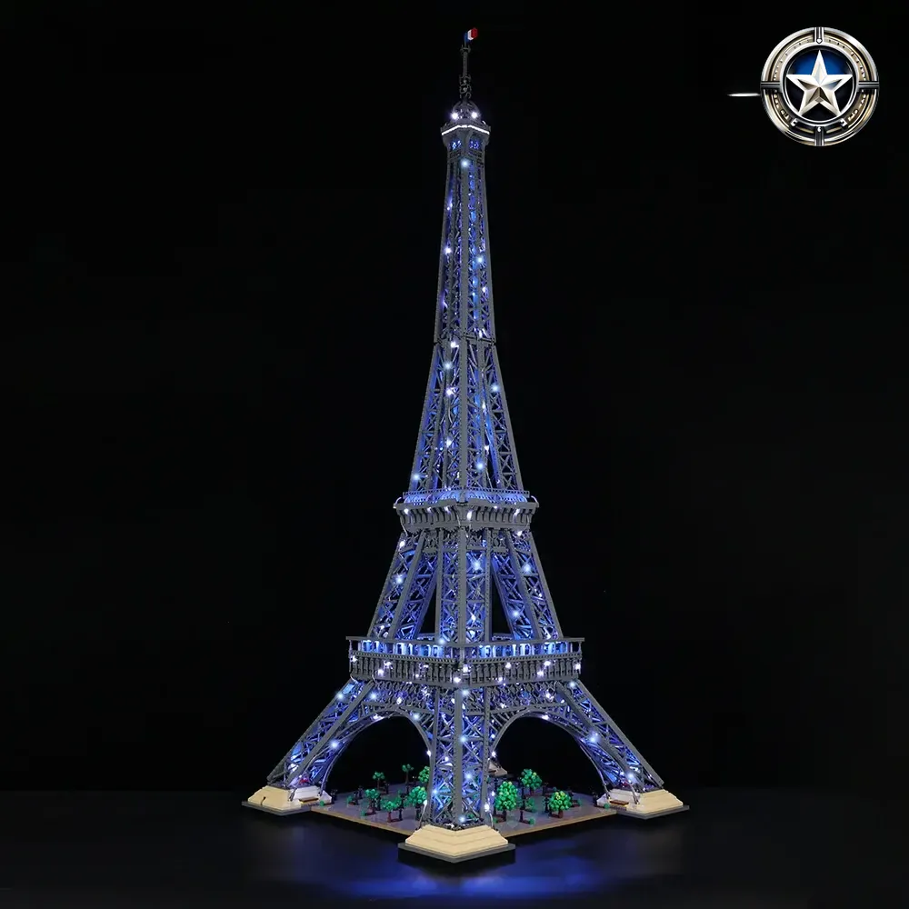 Eiffel Tower Light Kit Compatible with Model 10307 for Enhanced Display Eiffel Tower Light Kit Compatible with Model 10307 for Enhanced Display