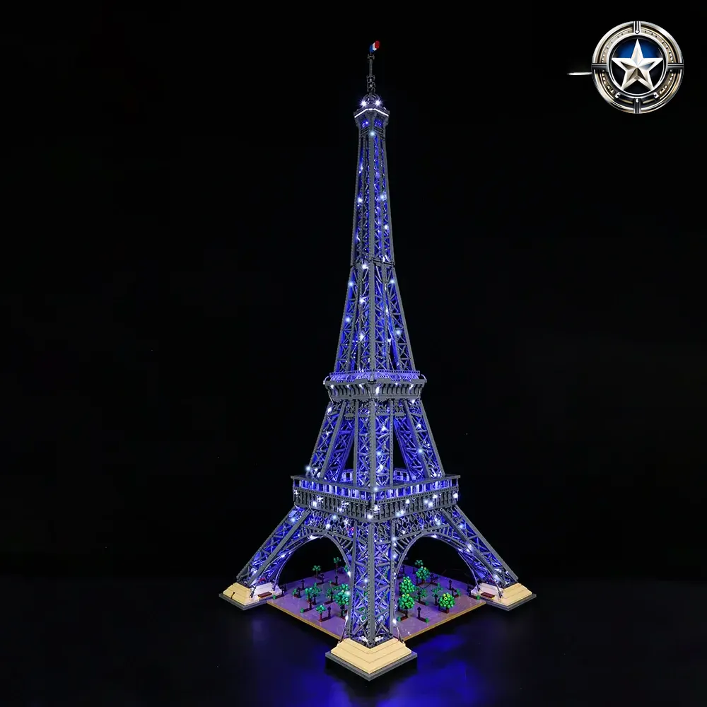 Eiffel Tower Light Kit Compatible with Model 10307 for Enhanced Display Eiffel Tower Light Kit Compatible with Model 10307 for Enhanced Display