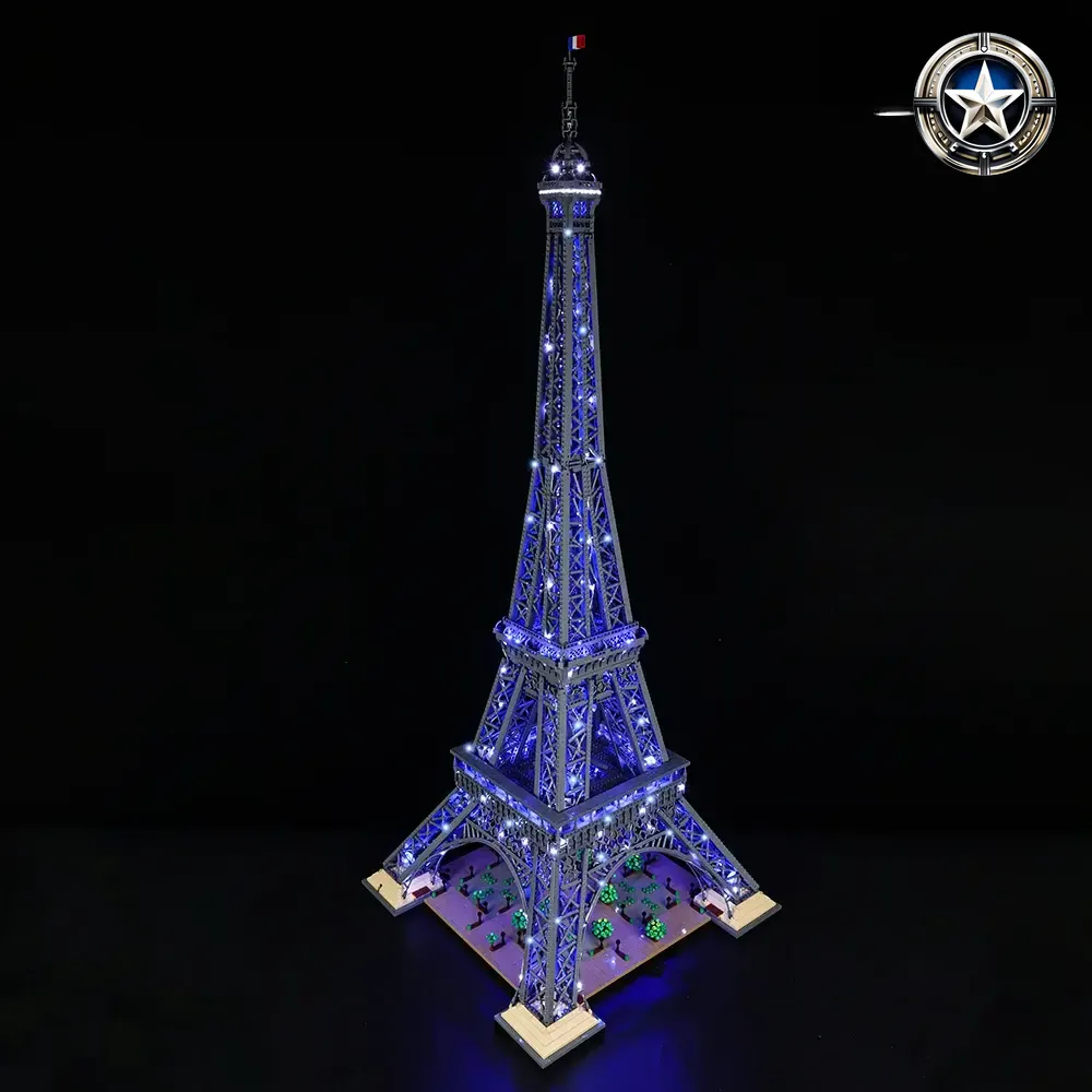 Eiffel Tower Light Kit Compatible with Model 10307 for Enhanced Display Eiffel Tower Light Kit Compatible with Model 10307 for Enhanced Display