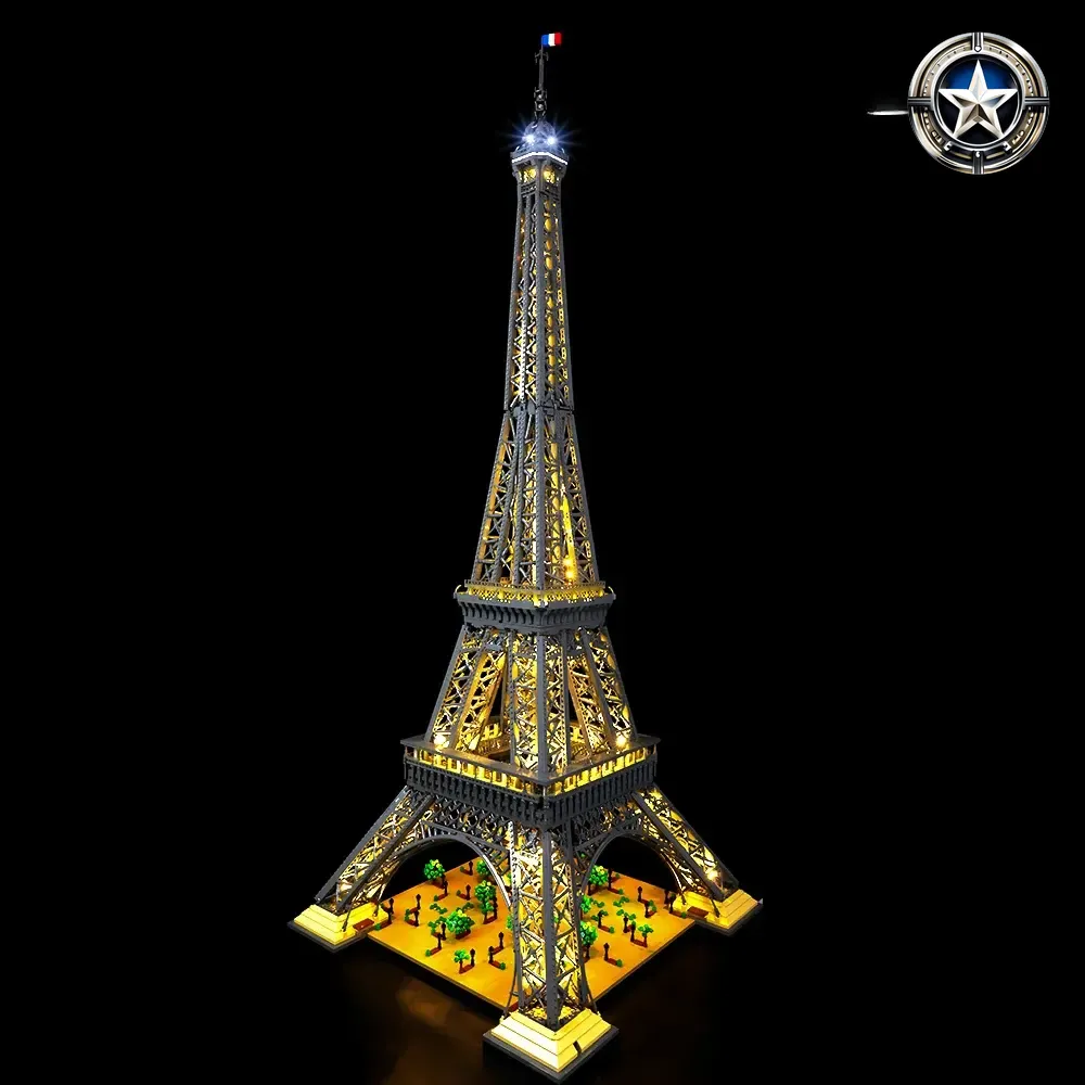 Eiffel Tower Light Kit Compatible with Model 10307 for Enhanced Display Eiffel Tower Light Kit Compatible with Model 10307 for Enhanced Display