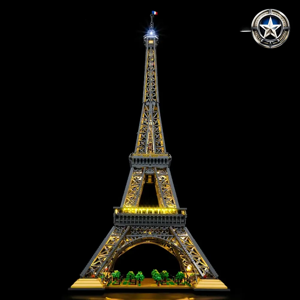 Eiffel Tower Light Kit Compatible with Model 10307 for Enhanced Display Eiffel Tower Light Kit Compatible with Model 10307 for Enhanced Display