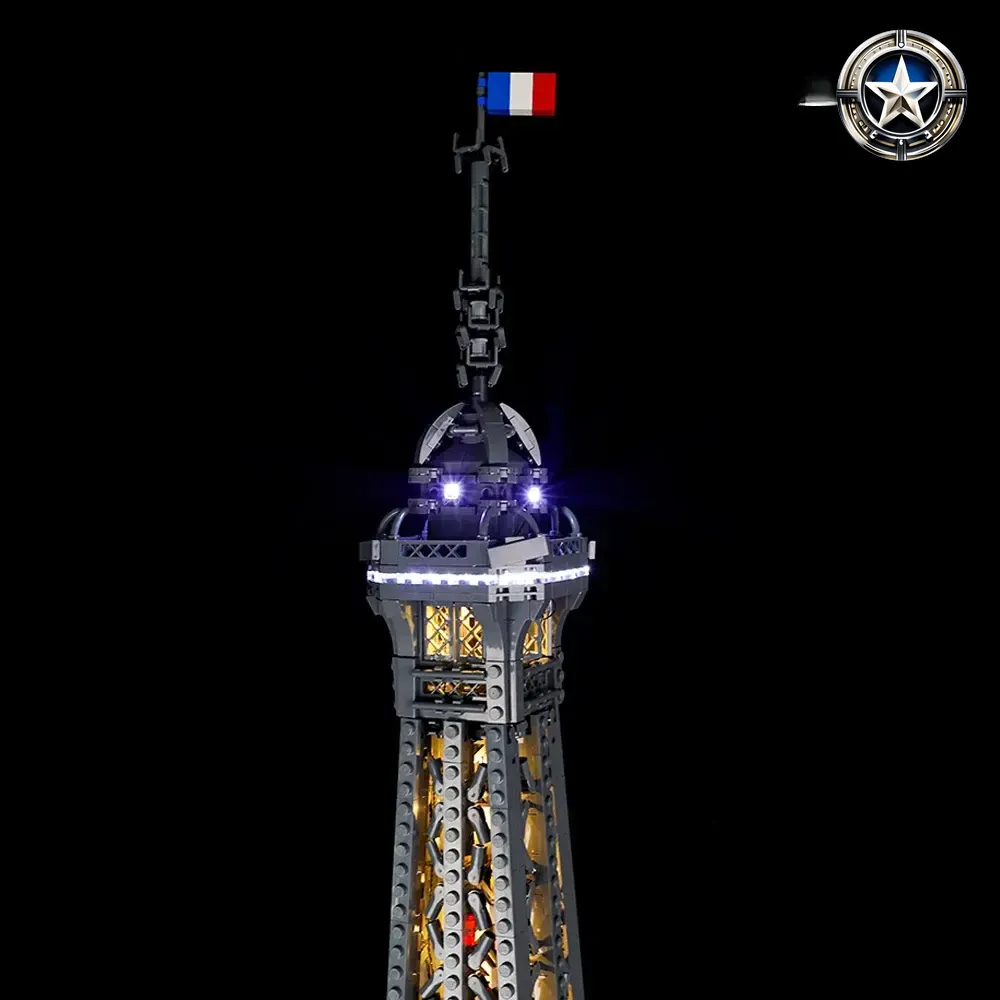 Eiffel Tower Light Kit Compatible with Model 10307 for Enhanced Display Eiffel Tower Light Kit Compatible with Model 10307 for Enhanced Display