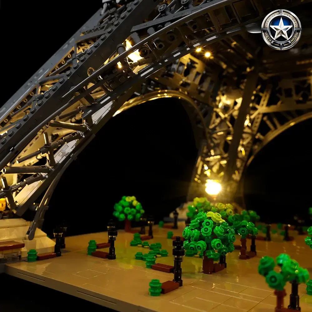 Eiffel Tower Light Kit Compatible with Model 10307 for Enhanced Display Eiffel Tower Light Kit Compatible with Model 10307 for Enhanced Display