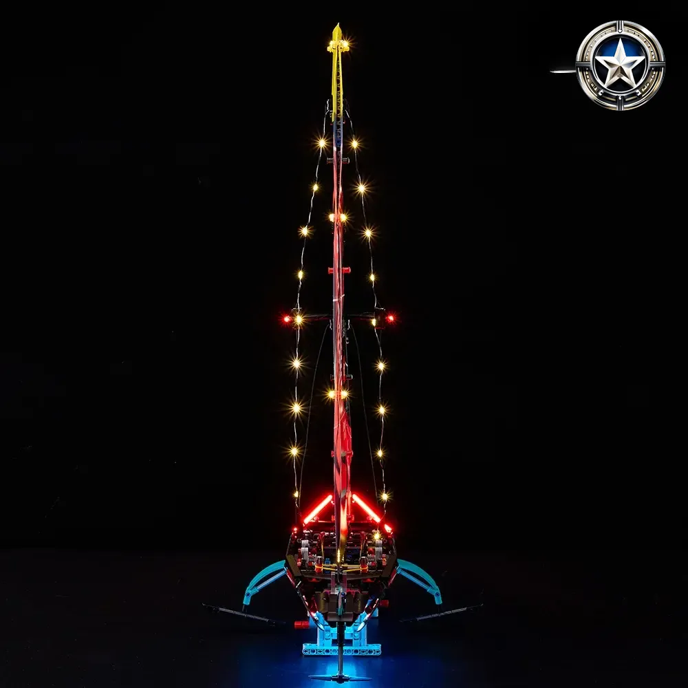 Emirates Team New Zealand AC75 Yacht Lighting Kit Model 42174 Emirates Team New Zealand AC75 Yacht Lighting Kit Model 42174