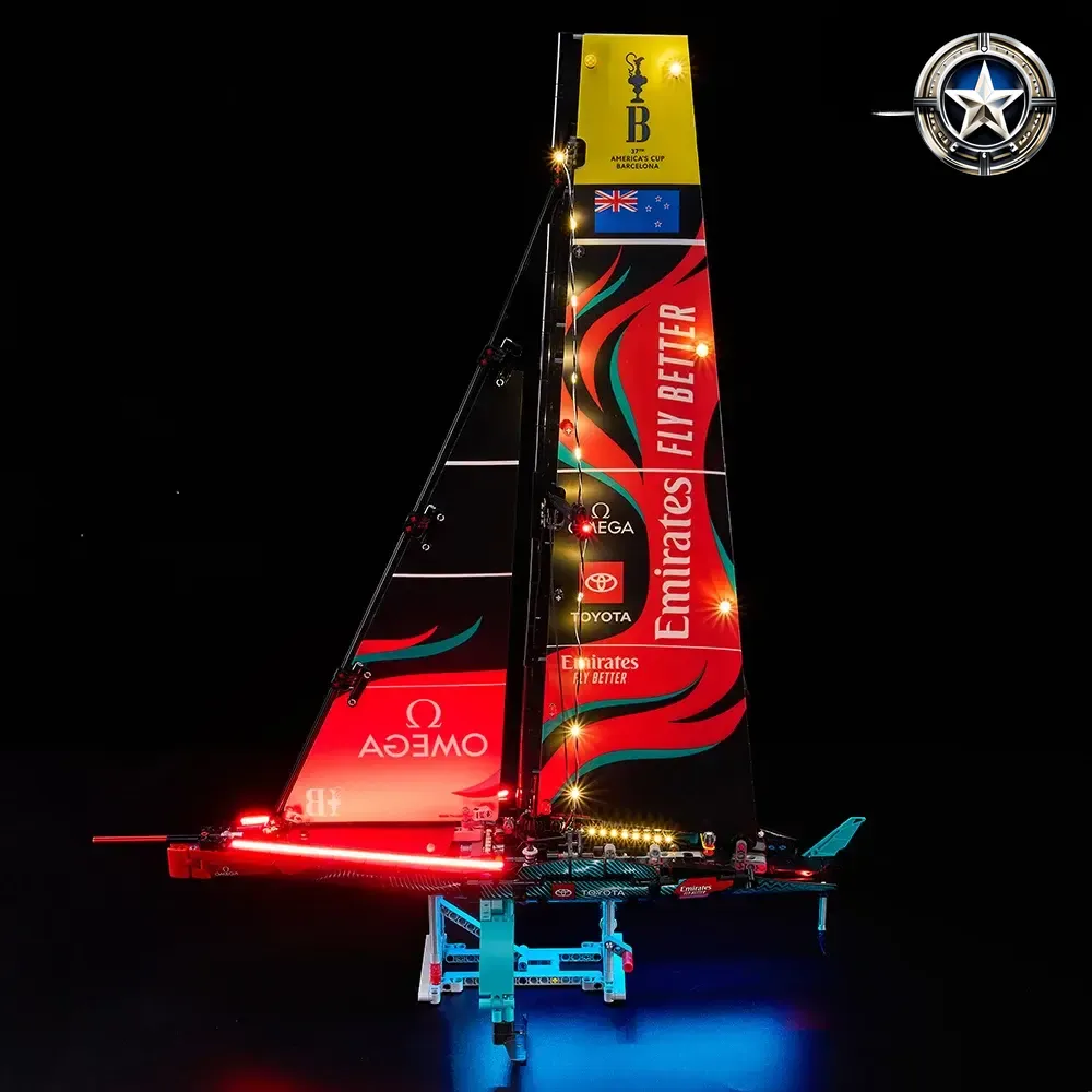 Emirates Team New Zealand AC75 Yacht Lighting Kit Model 42174 Emirates Team New Zealand AC75 Yacht Lighting Kit Model 42174