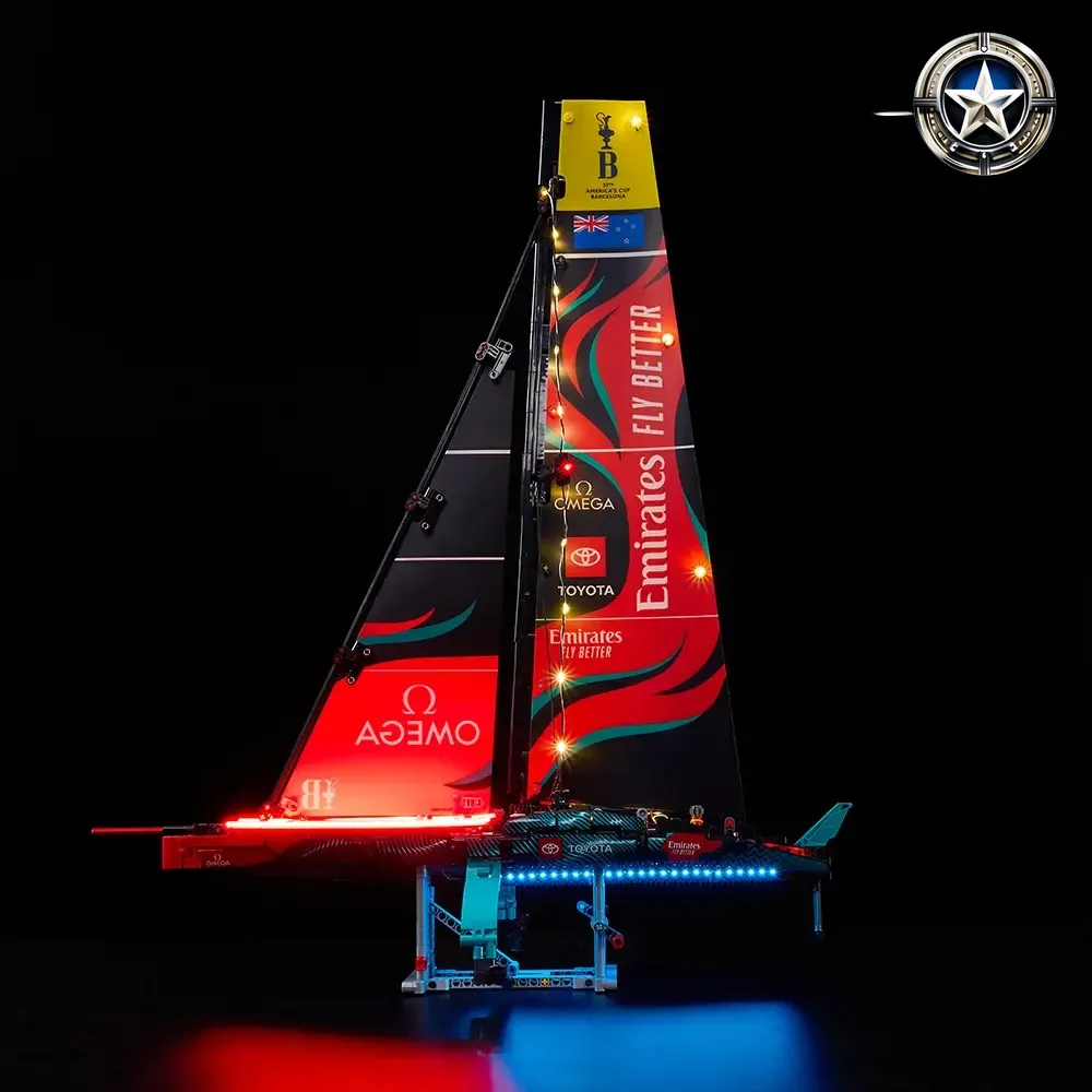 Emirates Team New Zealand AC75 Yacht Lighting Kit Model 42174 Emirates Team New Zealand AC75 Yacht Lighting Kit Model 42174