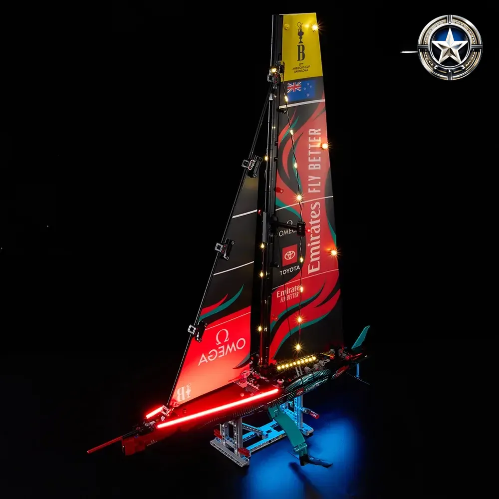 Emirates Team New Zealand AC75 Yacht Lighting Kit Model 42174 Emirates Team New Zealand AC75 Yacht Lighting Kit Model 42174