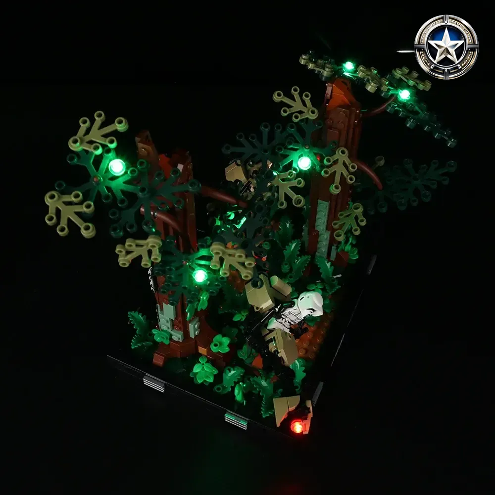 Light Kit for Star Wars Endor Speeder Chase Diorama Set 75353 Light Kit for Star Wars Endor Speeder Chase Diorama Set 75353