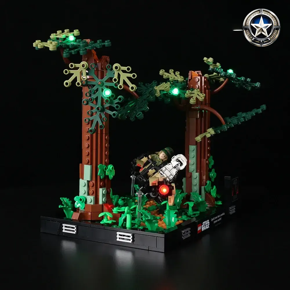 Light Kit for Star Wars Endor Speeder Chase Diorama Set 75353 Light Kit for Star Wars Endor Speeder Chase Diorama Set 75353