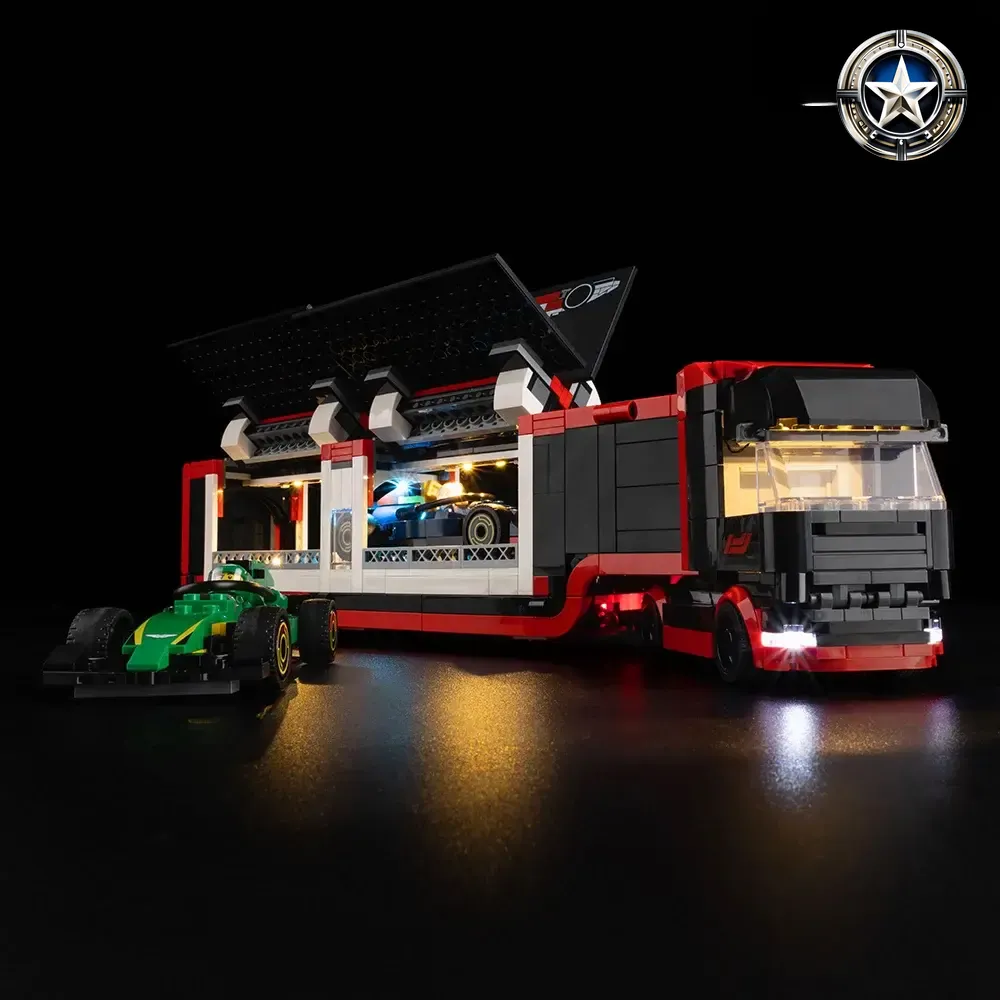F1 Truck Lighting Kit Compatible with RB20 and AMR24 Formula One Cars Model 60445 F1 Truck Lighting Kit Compatible with RB20 and AMR24 Formula One Cars Model 60445