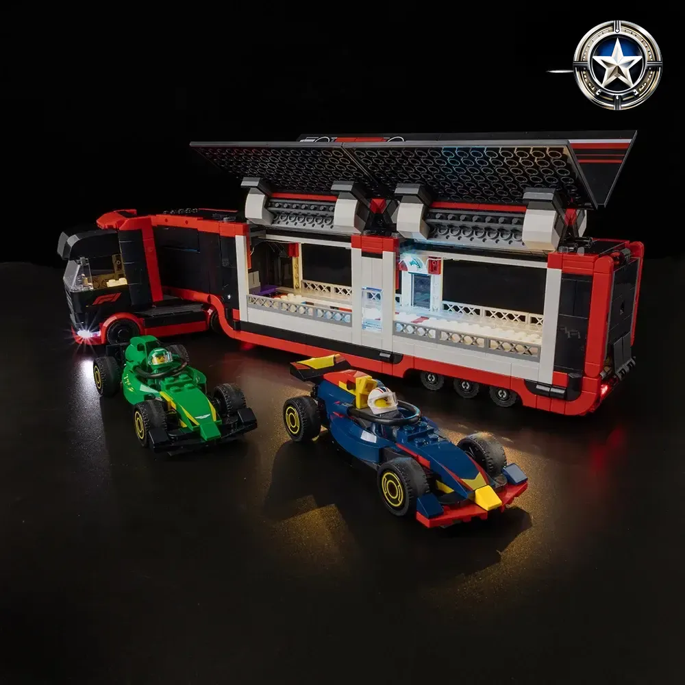 F1 Truck Lighting Kit Compatible with RB20 and AMR24 Formula One Cars Model 60445 F1 Truck Lighting Kit Compatible with RB20 and AMR24 Formula One Cars Model 60445