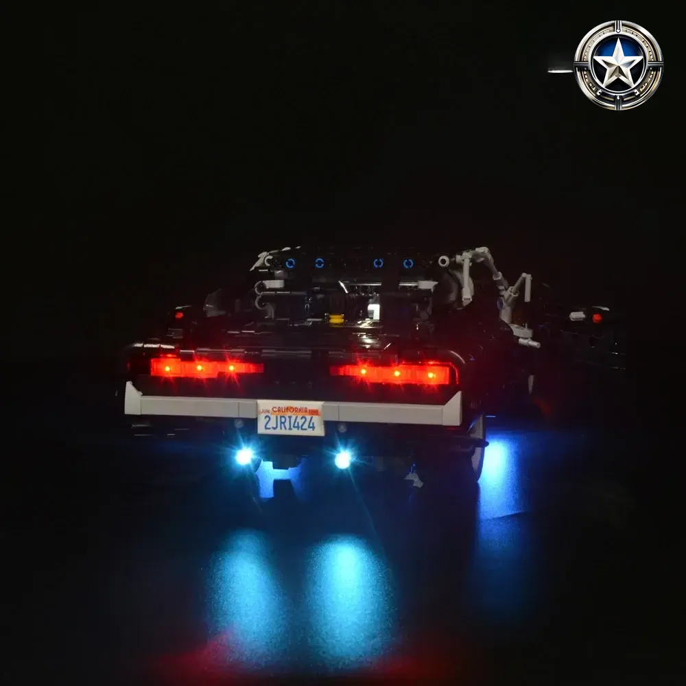 Fast Furious Dom Dodge Charger Lighting Kit for Enhanced Model 42111 Fast Furious Dom Dodge Charger Lighting Kit for Enhanced Model 42111