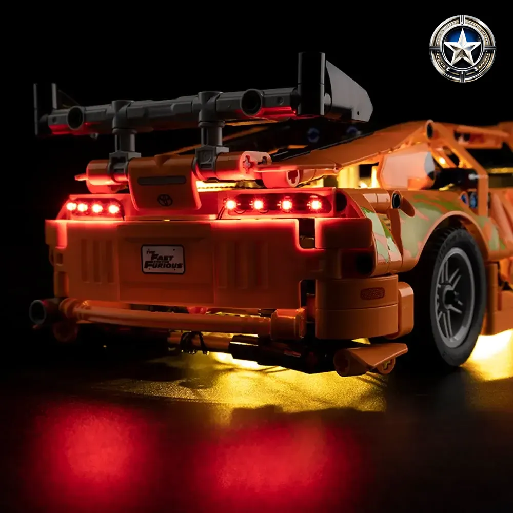 LEGO Fast and Furious Toyota Supra MK4 42204 Light Kit