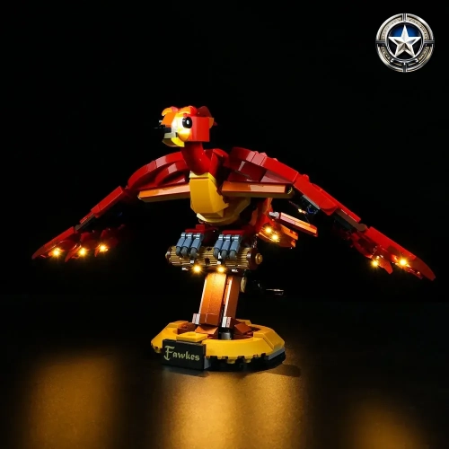 Light Kit for Fawkes the Phoenix Dumbledores Legendary Magical Creature Set 76394