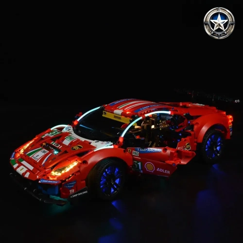 Ferrari 488 GTE Light Kit AF Corse 51 Model Car Accessories 42125