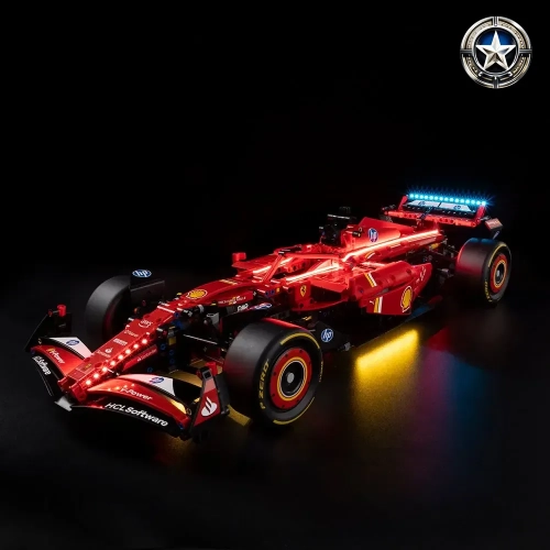 Ferrari SF 24 F1 Racing Car Light Kit 42207 High Quality Upgrade Part