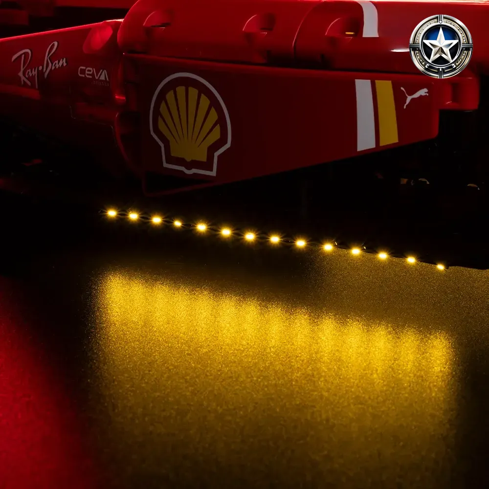 Ferrari SF 24 F1 Racing Car Light Kit 42207 High Quality Upgrade Part Ferrari SF 24 F1 Racing Car Light Kit 42207 High Quality Upgrade Part