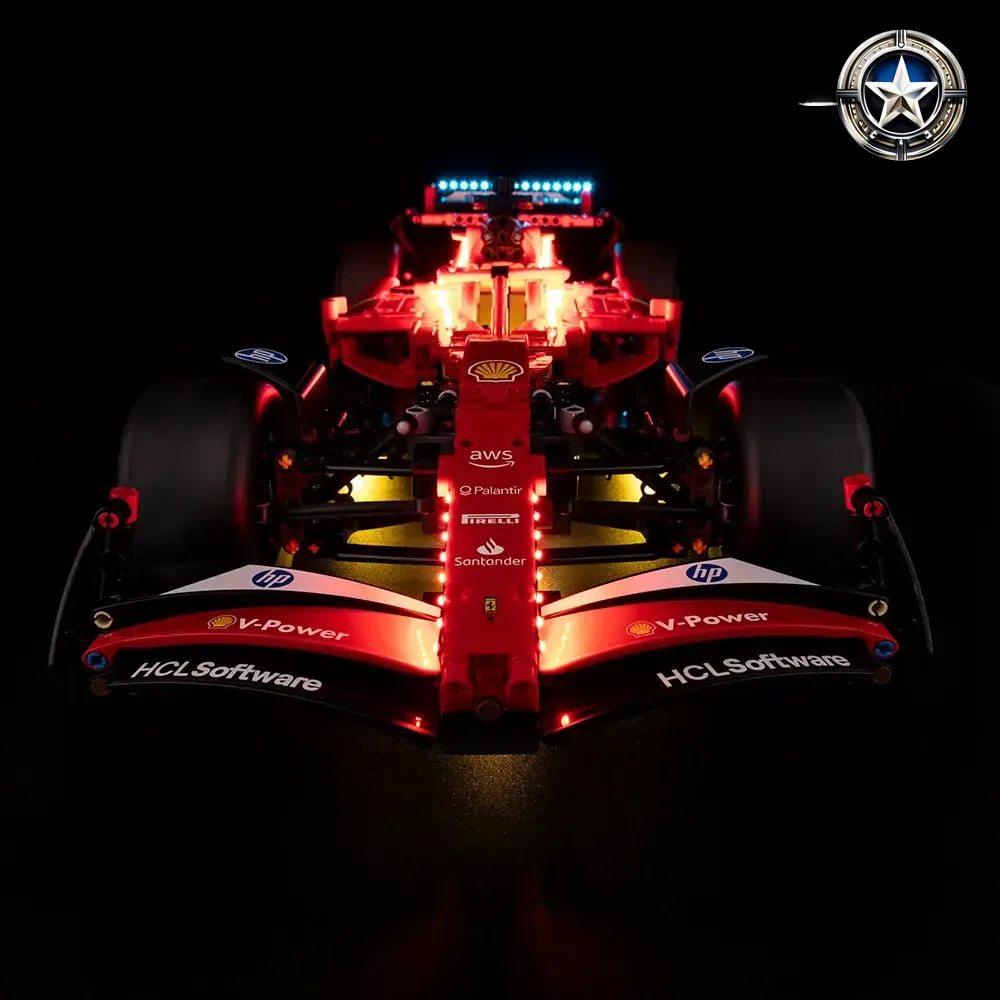 Ferrari SF 24 F1 Racing Car Light Kit 42207 High Quality Upgrade Part Ferrari SF 24 F1 Racing Car Light Kit 42207 High Quality Upgrade Part