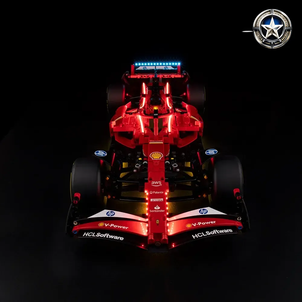 Ferrari SF 24 F1 Racing Car Light Kit 42207 High Quality Upgrade Part Ferrari SF 24 F1 Racing Car Light Kit 42207 High Quality Upgrade Part