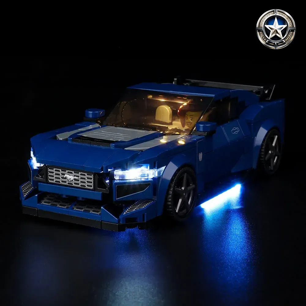 LEGO Ford Mustang Dark Horse Sports Car 76920 Light Kit