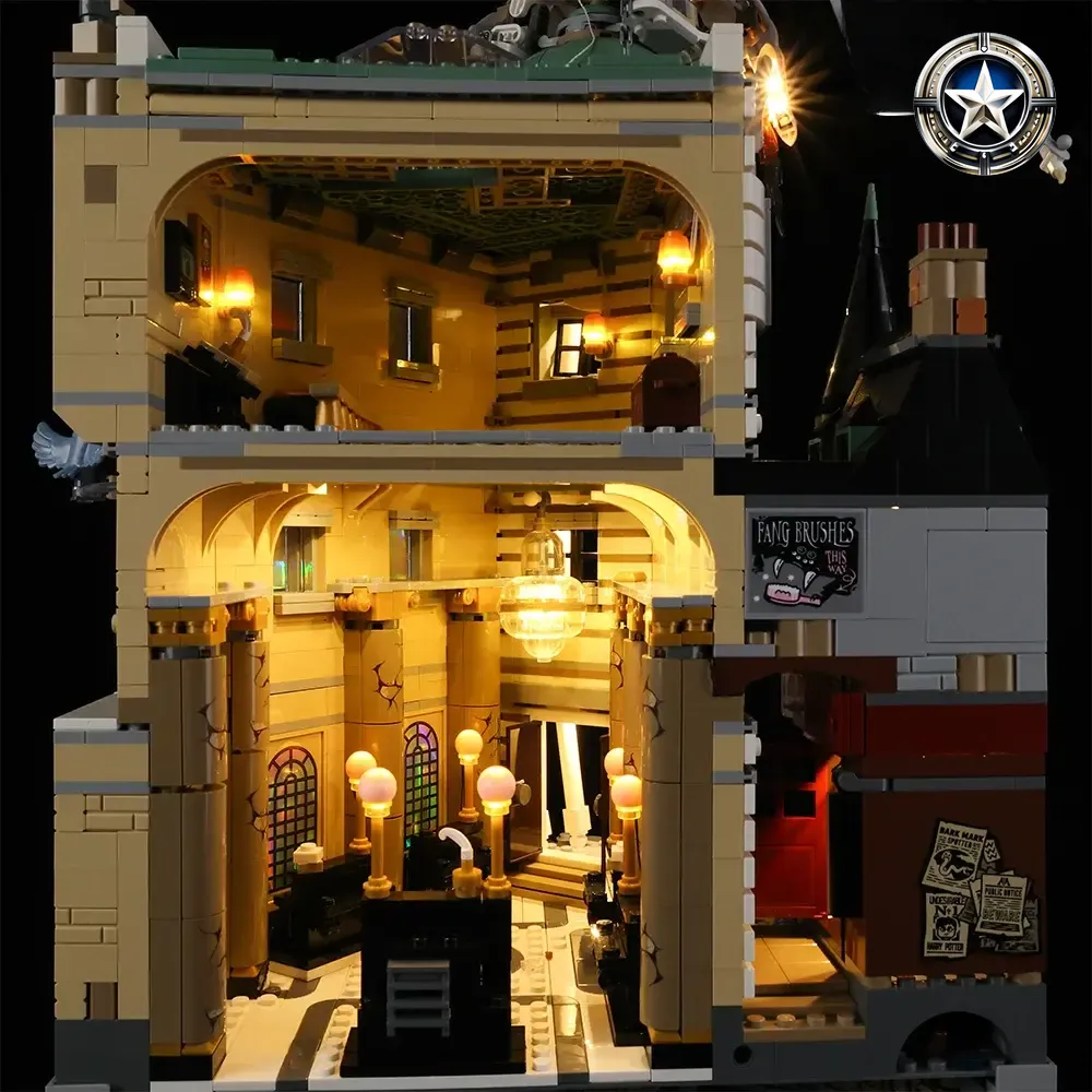 Light Kit for Gringotts Wizarding Bank Collectors Edition Exclusive Set 76417 Light Kit for Gringotts Wizarding Bank Collectors Edition Exclusive Set 76417
