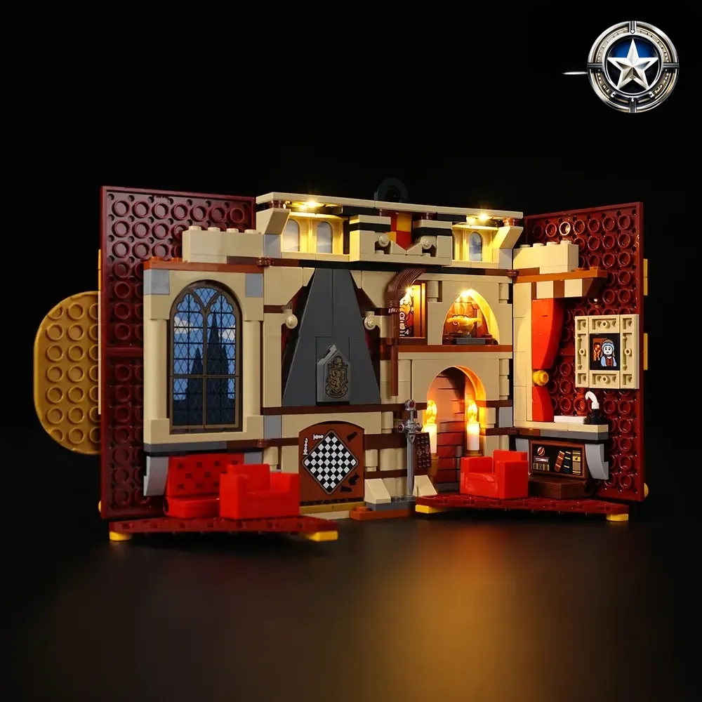 Gryffindor House Light Kit for Banner 76409 Wizarding World Decor Gryffindor House Light Kit for Banner 76409 Wizarding World Decor