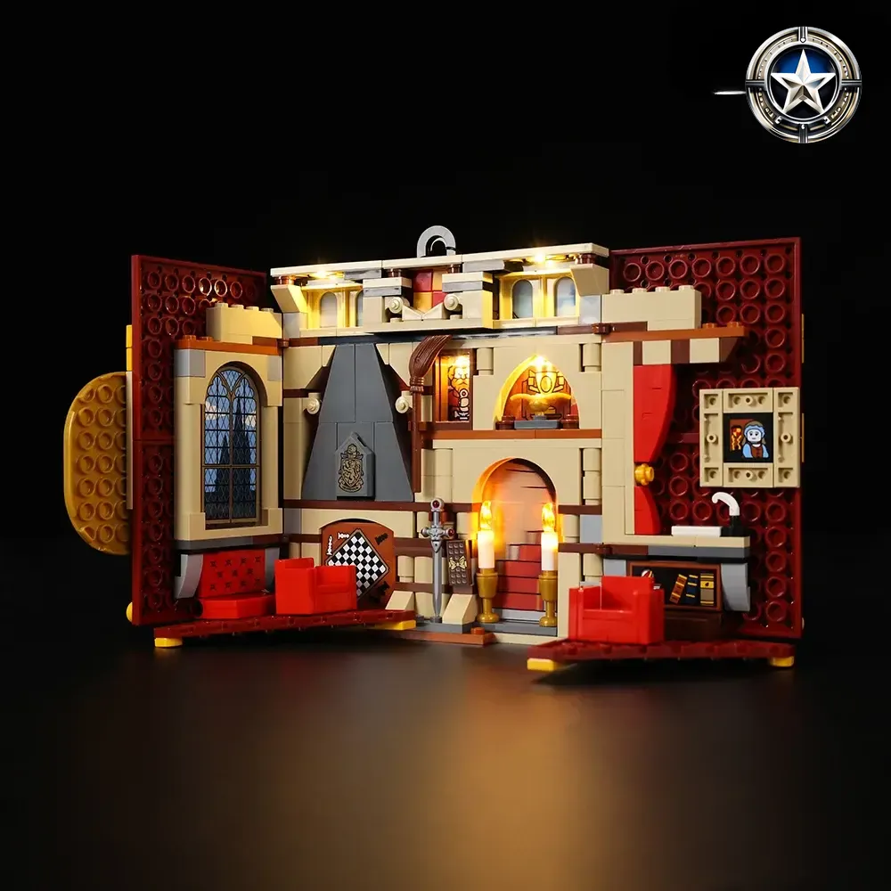 Gryffindor House Light Kit for Banner 76409 Wizarding World Decor Gryffindor House Light Kit for Banner 76409 Wizarding World Decor