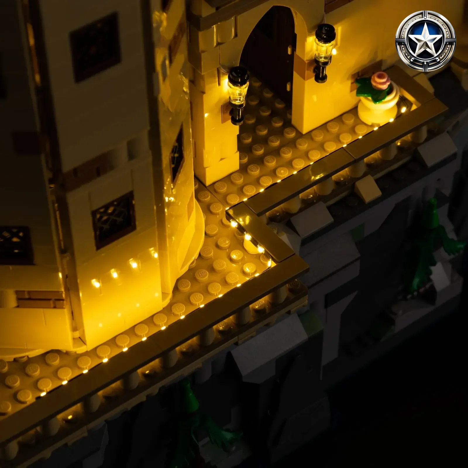 Hogwarts Castle Main Tower Lighting Kit Compatible with Lego Set 76454 Hogwarts Castle Main Tower Lighting Kit Compatible with Lego Set 76454