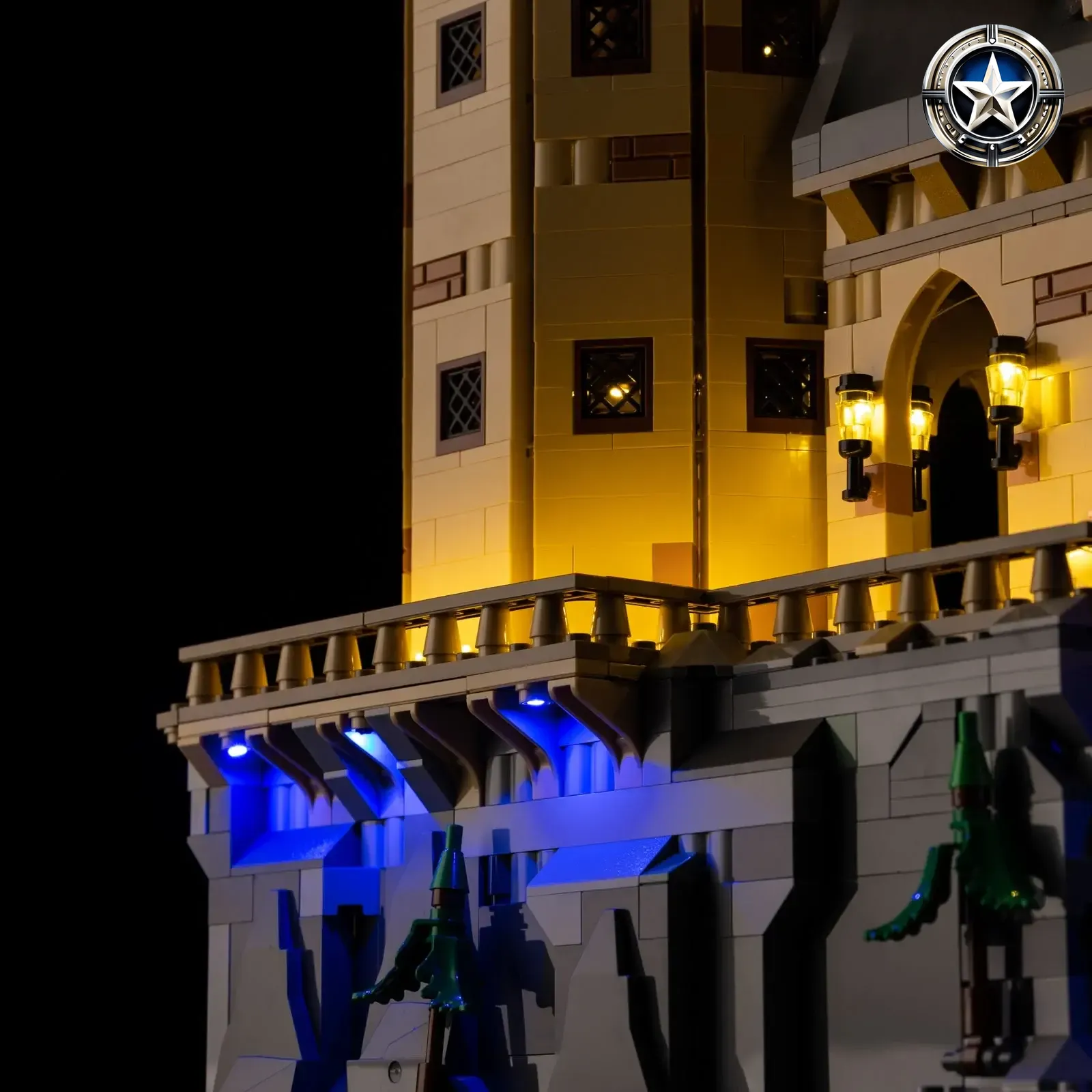 Hogwarts Castle Main Tower Lighting Kit Compatible with Lego Set 76454 Hogwarts Castle Main Tower Lighting Kit Compatible with Lego Set 76454