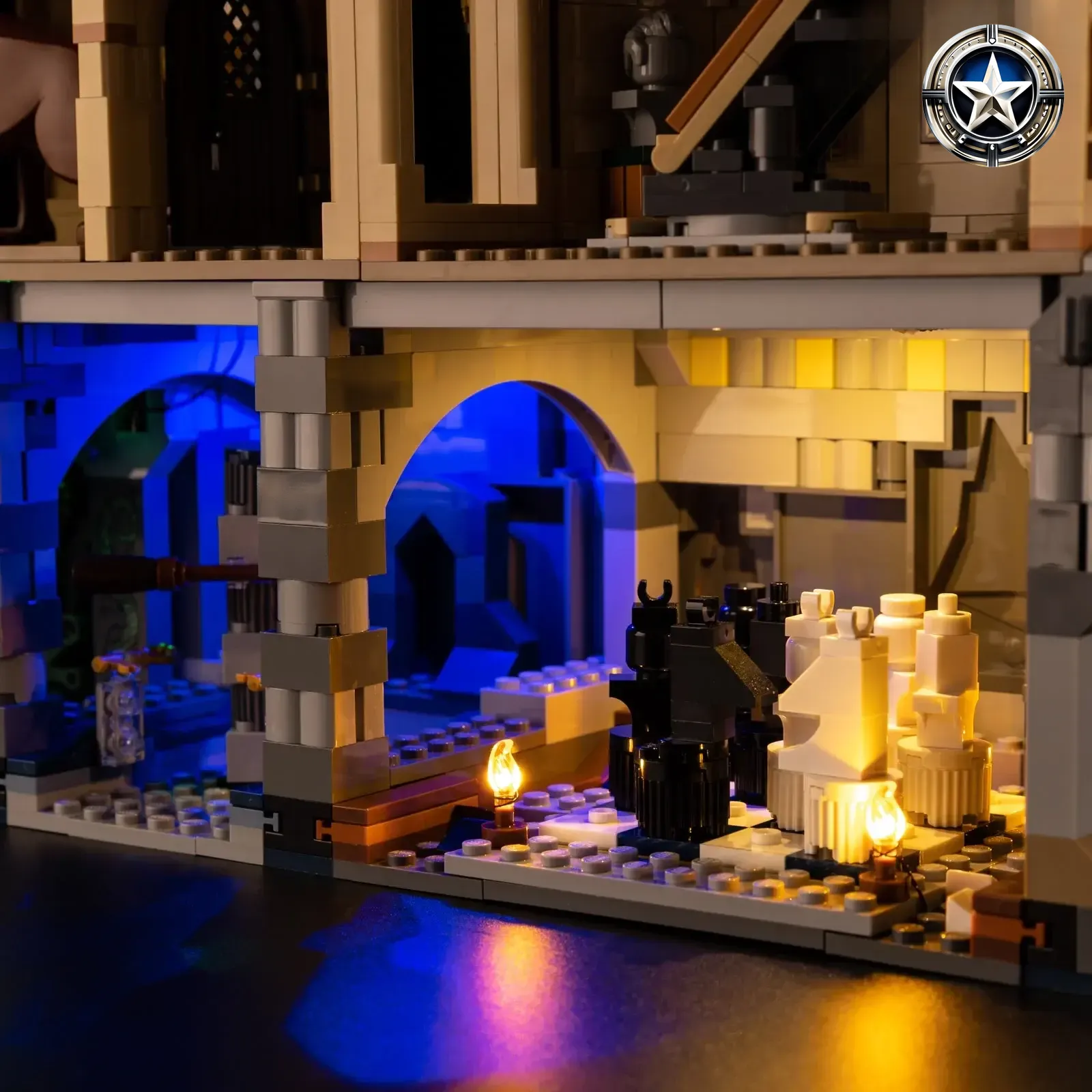Hogwarts Castle Main Tower Lighting Kit Compatible with Lego Set 76454 Hogwarts Castle Main Tower Lighting Kit Compatible with Lego Set 76454