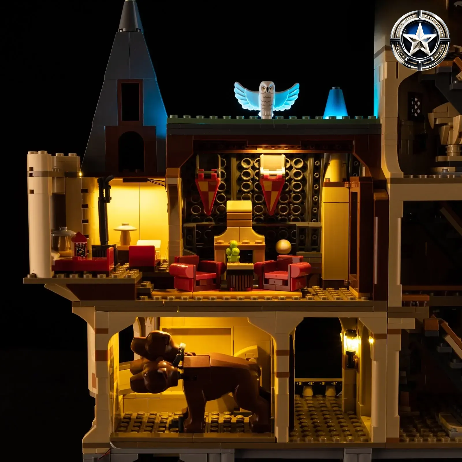 Hogwarts Castle Main Tower Lighting Kit Compatible with Lego Set 76454 Hogwarts Castle Main Tower Lighting Kit Compatible with Lego Set 76454