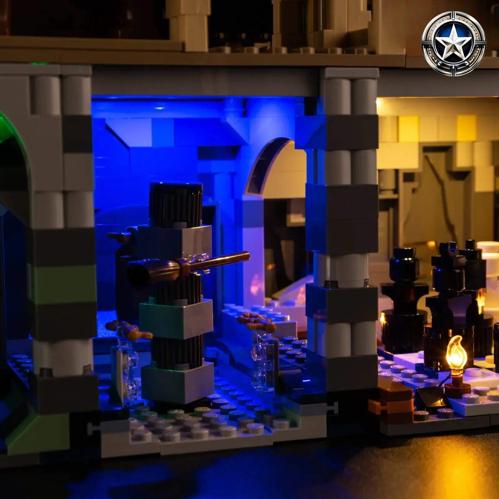 Hogwarts Castle Main Tower Lighting Kit Compatible with Lego Set 76454 Hogwarts Castle Main Tower Lighting Kit Compatible with Lego Set 76454