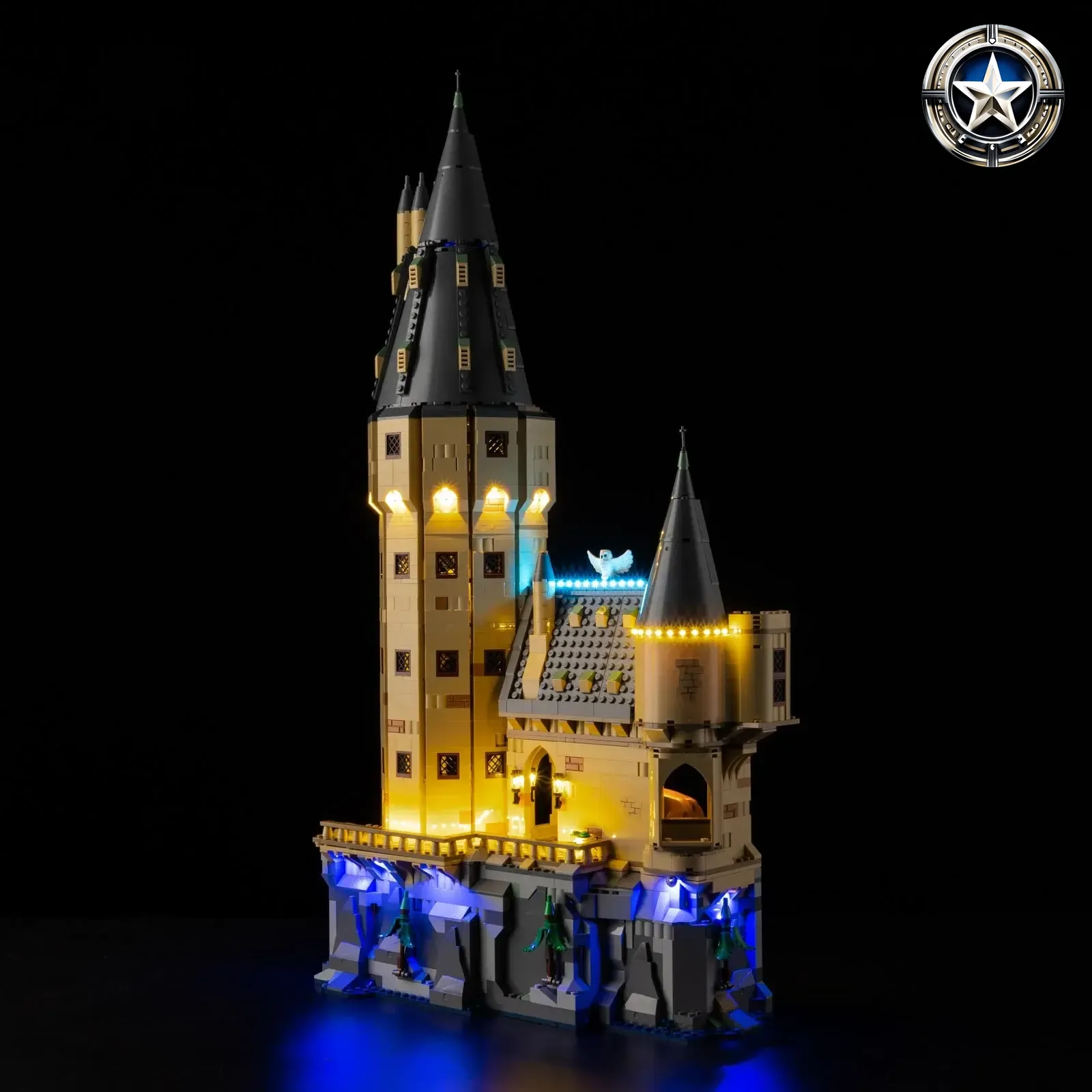 Hogwarts Castle Main Tower Lighting Kit Compatible with Lego Set 76454 Hogwarts Castle Main Tower Lighting Kit Compatible with Lego Set 76454