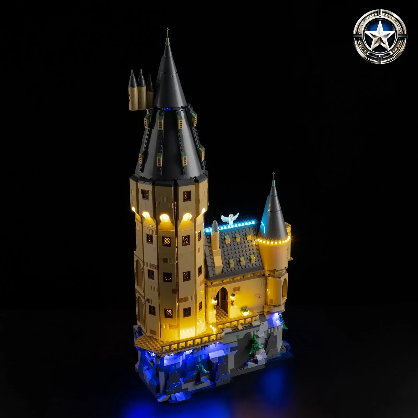 Hogwarts Castle Main Tower Lighting Kit Compatible with Lego Set 76454 Hogwarts Castle Main Tower Lighting Kit Compatible with Lego Set 76454