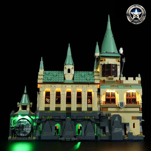 Light Kit for Lego Hogwarts Chamber of Secrets Set 76389 Enhanced Lighting Accessory