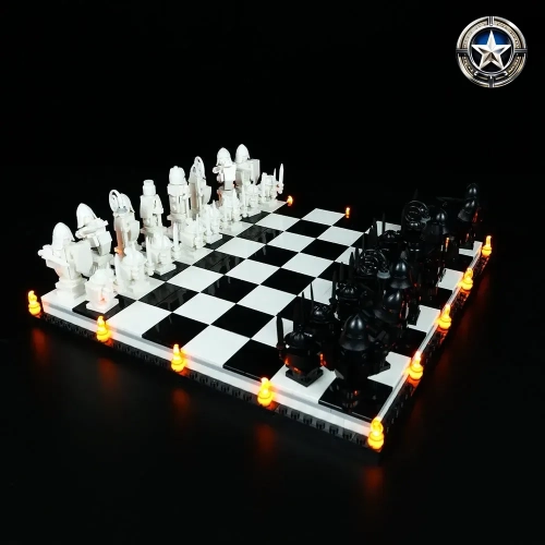 Light Kit for Hogwarts Wizard Chess Building Blocks Set 76392 Compatible Accessories