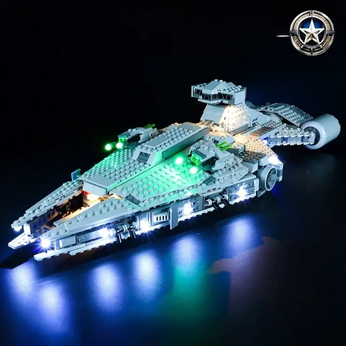 Imperial Light Cruiser Building Block Light Kit Compatible with Set 75315 Lighting Accessories for Model Fans