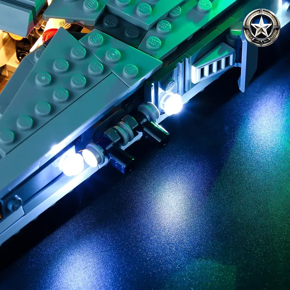 Imperial Light Cruiser Building Block Light Kit Compatible with Set 75315 Lighting Accessories for Model Fans Imperial Light Cruiser Building Block Light Kit Compatible with Set 75315 Lighting Accessories for Model Fans