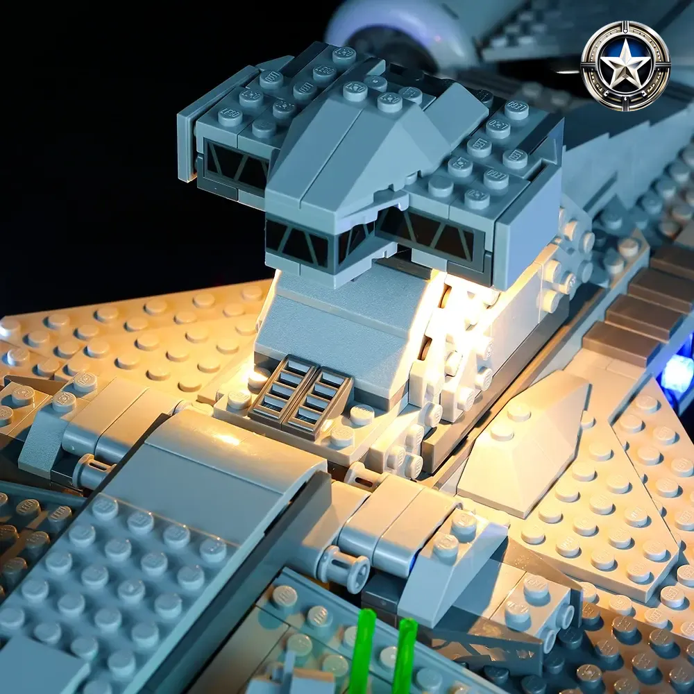 Imperial Light Cruiser Building Block Light Kit Compatible with Set 75315 Lighting Accessories for Model Fans Imperial Light Cruiser Building Block Light Kit Compatible with Set 75315 Lighting Accessories for Model Fans