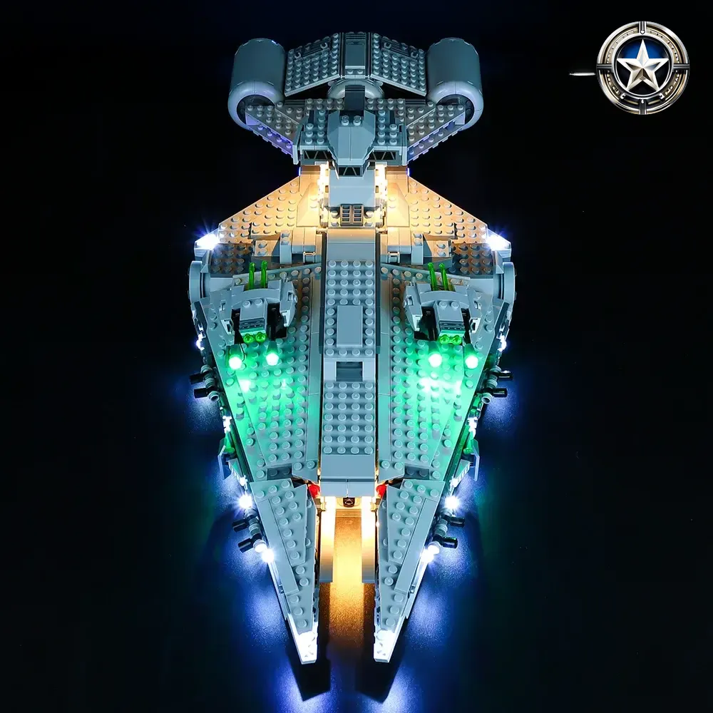 Imperial Light Cruiser Building Block Light Kit Compatible with Set 75315 Lighting Accessories for Model Fans Imperial Light Cruiser Building Block Light Kit Compatible with Set 75315 Lighting Accessories for Model Fans