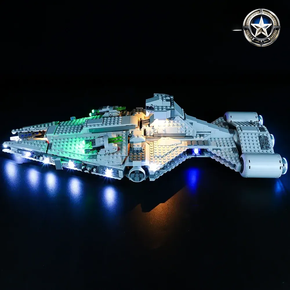 Imperial Light Cruiser Building Block Light Kit Compatible with Set 75315 Lighting Accessories for Model Fans Imperial Light Cruiser Building Block Light Kit Compatible with Set 75315 Lighting Accessories for Model Fans