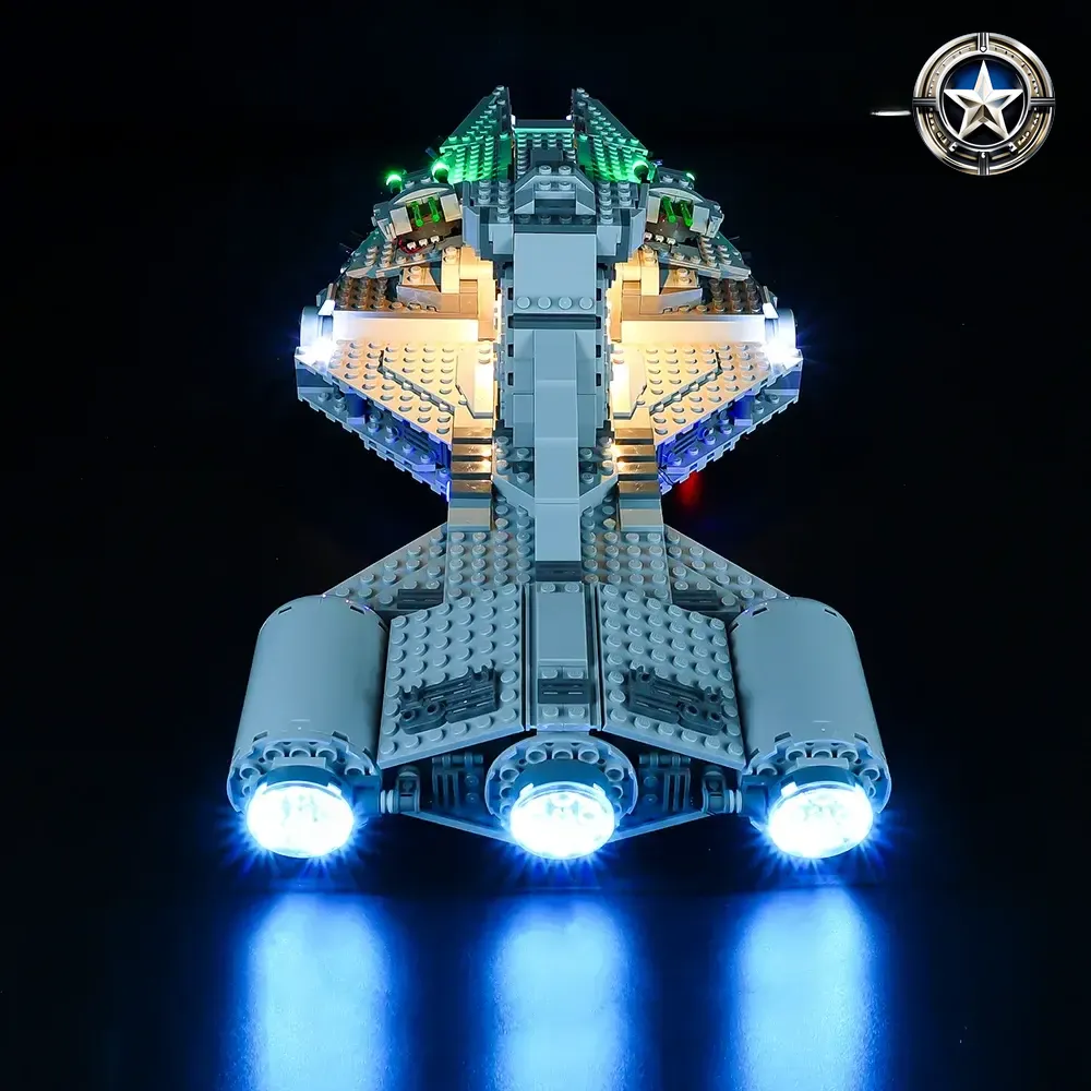 Imperial Light Cruiser Building Block Light Kit Compatible with Set 75315 Lighting Accessories for Model Fans Imperial Light Cruiser Building Block Light Kit Compatible with Set 75315 Lighting Accessories for Model Fans