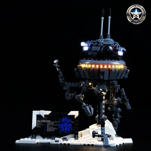Imperial Probe Droid Lighting Kit Compatible with LEGO Set 75306 Complete Upgrade