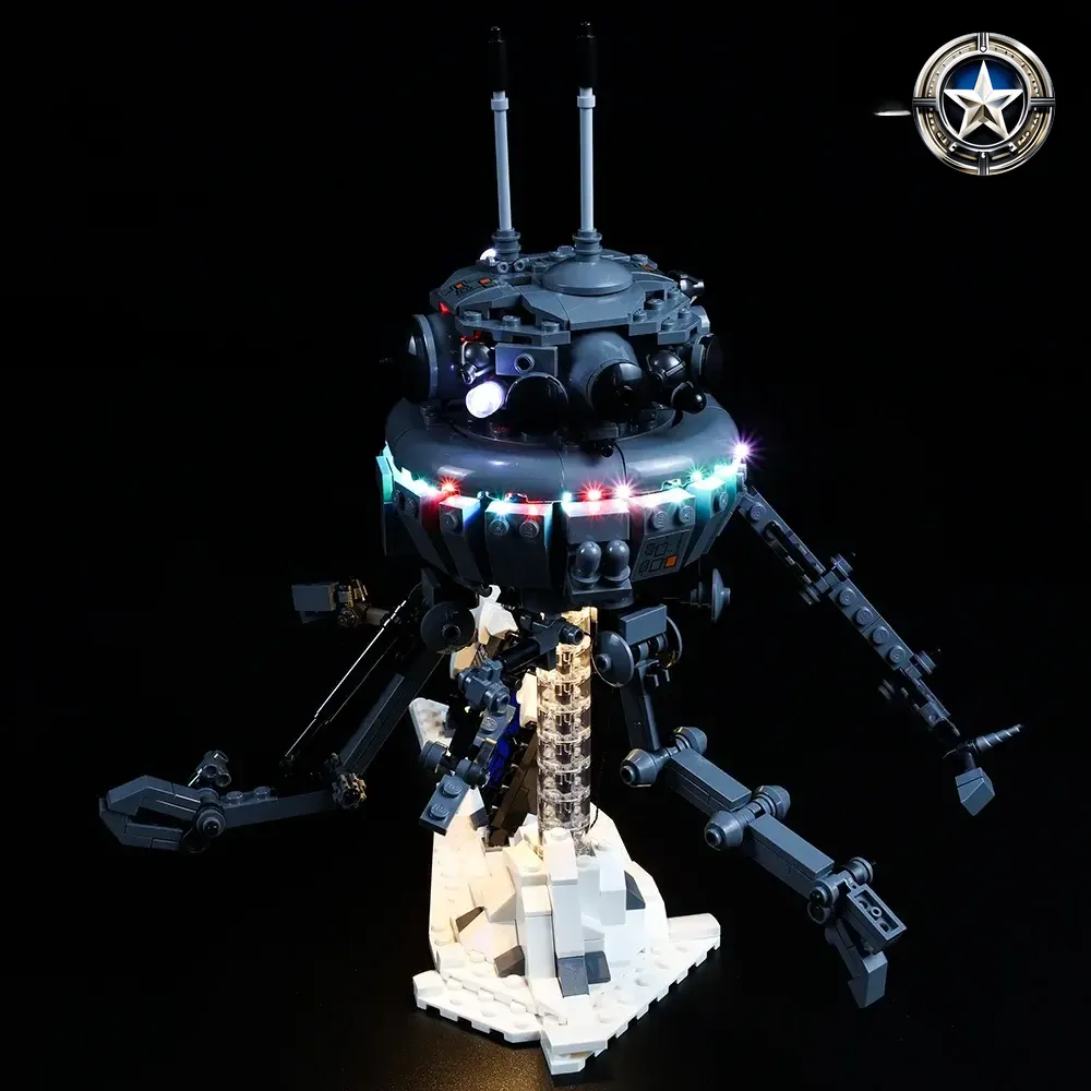 Imperial Probe Droid Lighting Kit Compatible with LEGO Set 75306 Complete Upgrade Imperial Probe Droid Lighting Kit Compatible with LEGO Set 75306 Complete Upgrade