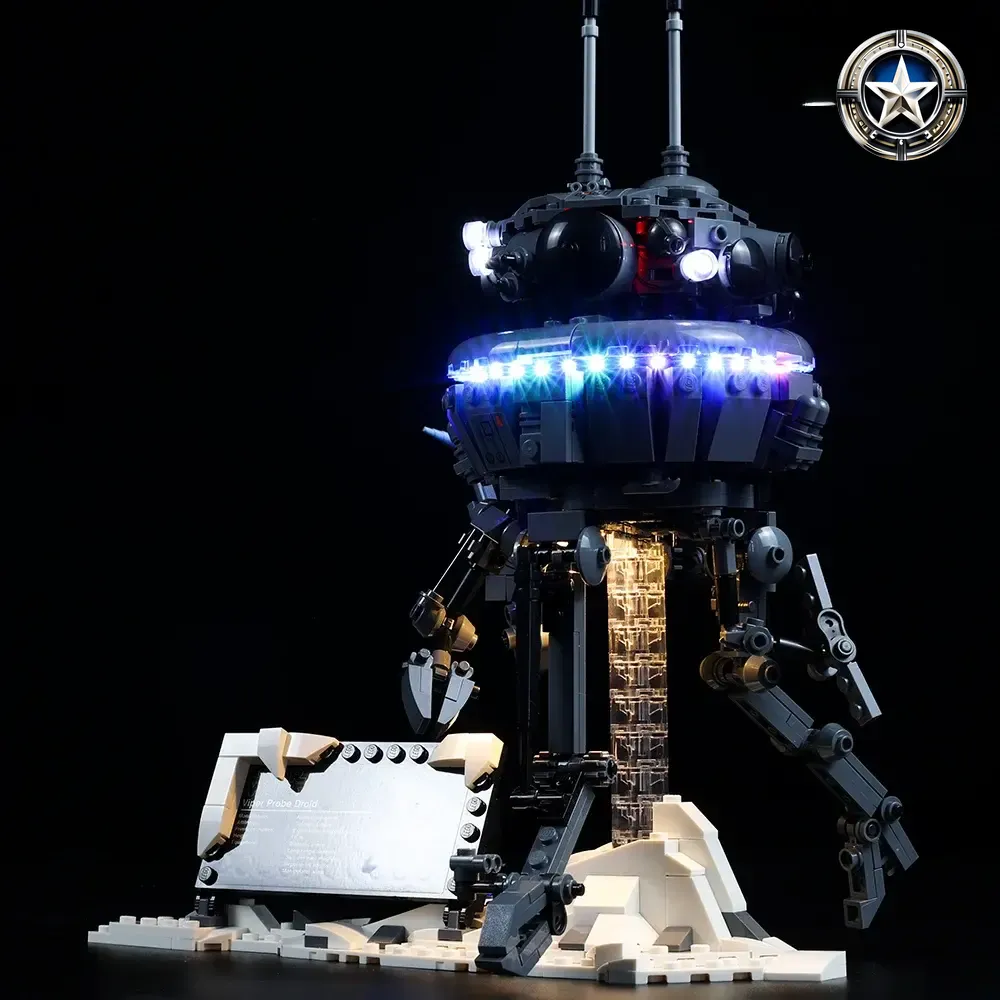 Imperial Probe Droid Lighting Kit Compatible with LEGO Set 75306 Complete Upgrade Imperial Probe Droid Lighting Kit Compatible with LEGO Set 75306 Complete Upgrade