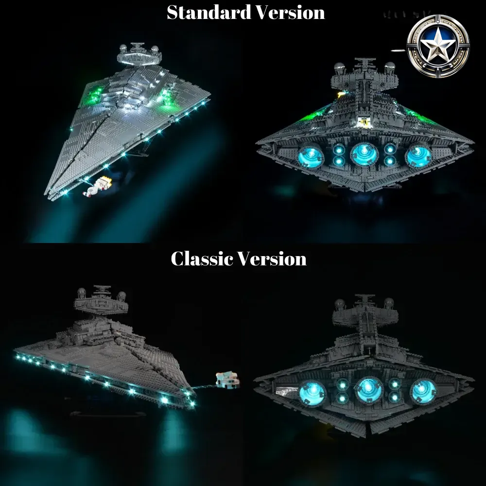 Imperial Star Destroyer Lighting Kit for Enhanced Model Display 75252 Version Imperial Star Destroyer Lighting Kit for Enhanced Model Display 75252 Version
